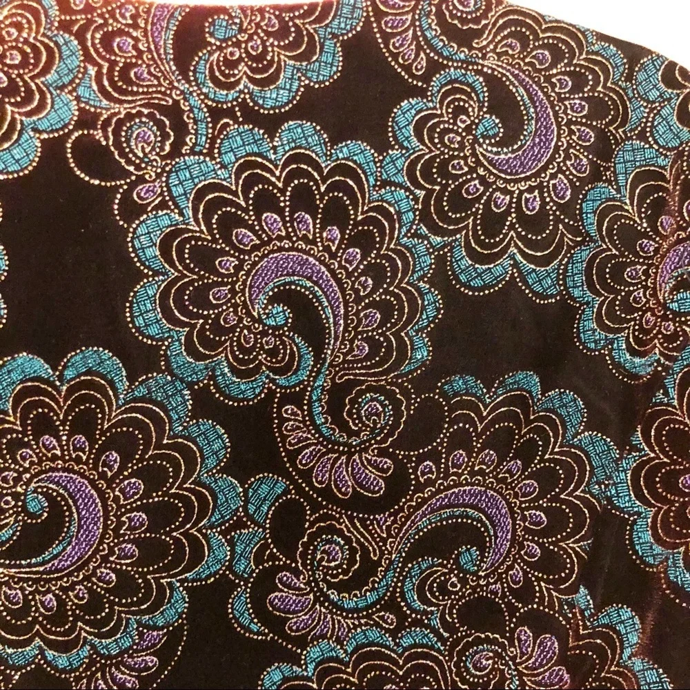 vintage Nahnah floral blazer size 14w - Picture 4 of 6